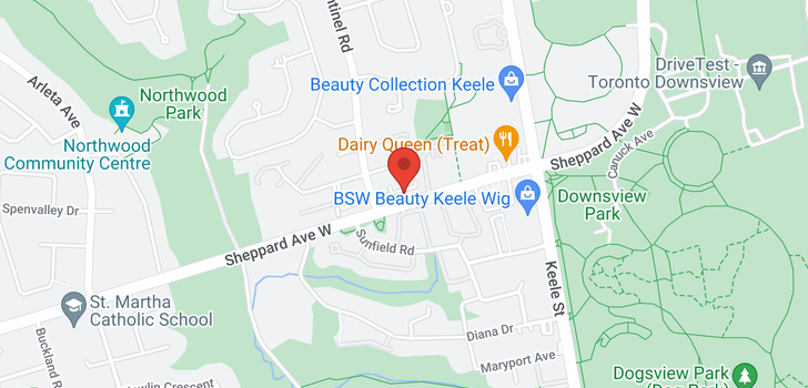 map of #2108 -23 SHEPPARD AVE E